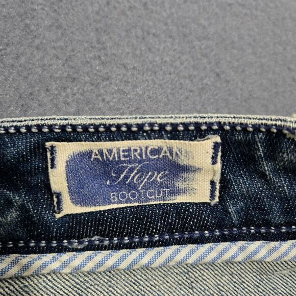 Tommy Hilfiger Women 12 American Hope Bootcut Mid Rise Jeans Y2K - Picture 9 of 16